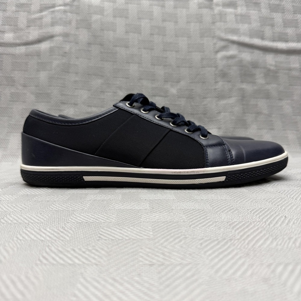 Zanzara Rory Shoes Mens‎ Size 10.5 Navy Blue Low Top Casual Lace Up Sneakers